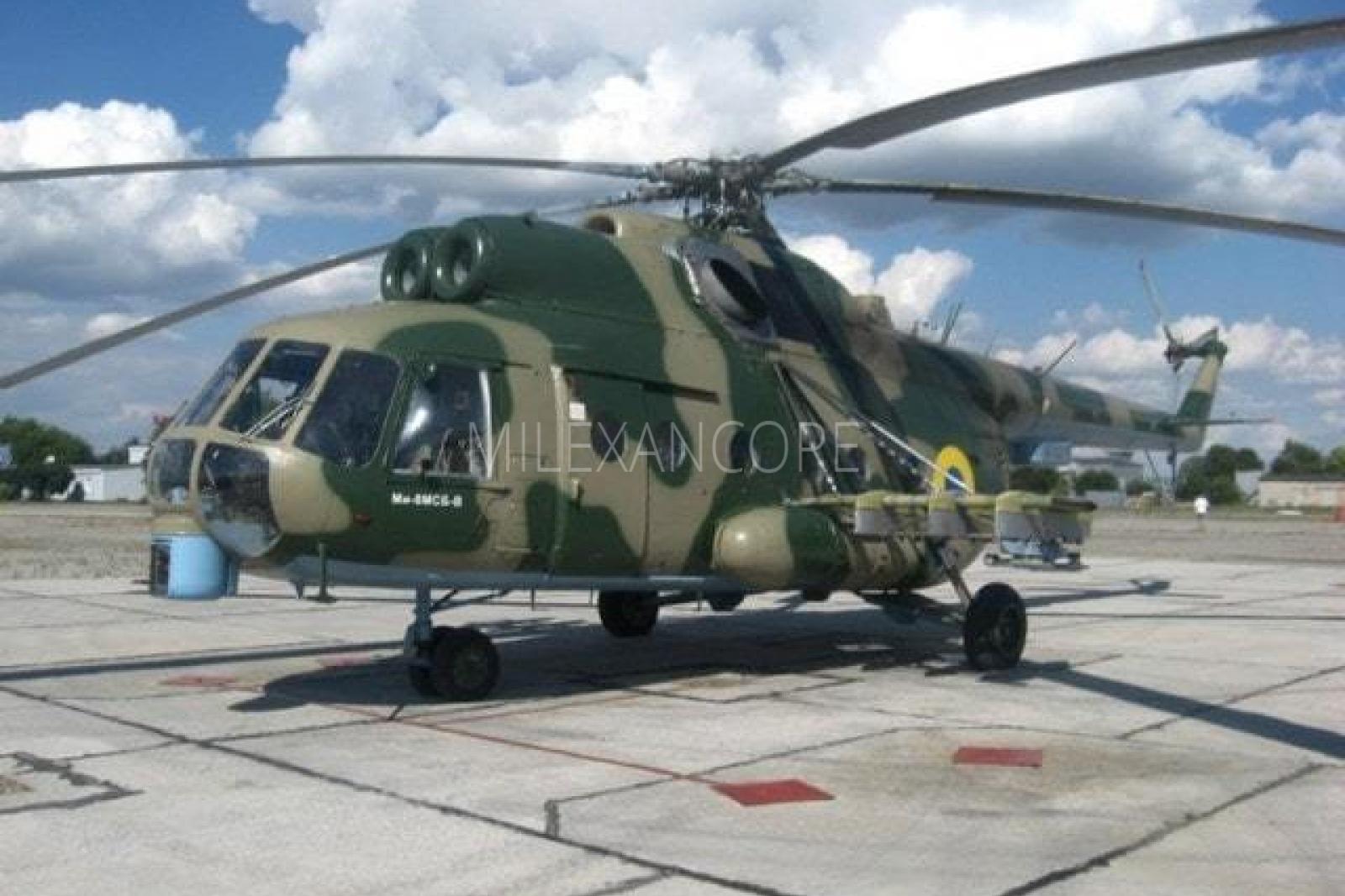 Ukrajinská modifikácia vrtuľníka Mi-8 podstupuje štátne skúšky nového protitankového systému