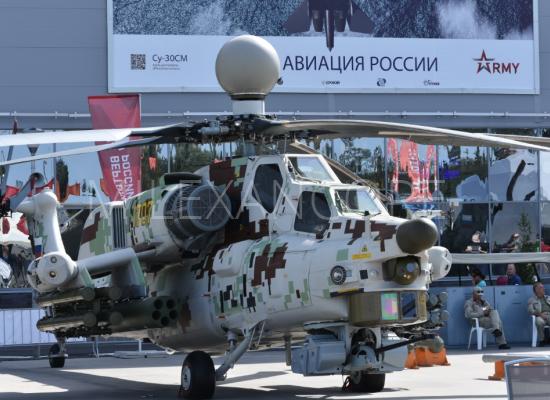 Modernizované vrtuľníky Mi-28NE budú vybavené novou raketou „Izdelje 305“