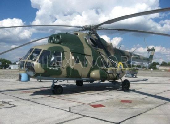 Ukrajinská modifikácia vrtuľníka Mi-8 podstupuje štátne skúšky nového protitankového systému